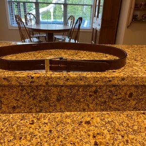 Jos. A. Bank Brown Leather Belt Mens Size 46